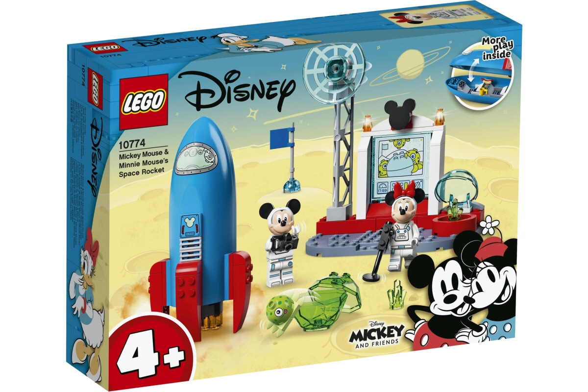 LEGO® Mickey and Friends 10774 Mickey Mouse & Minnie Mouse's Weltraumrakete