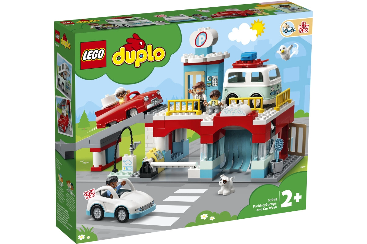 LEGO® DUPLO® 10948 Parkhaus mit Autowaschanlage