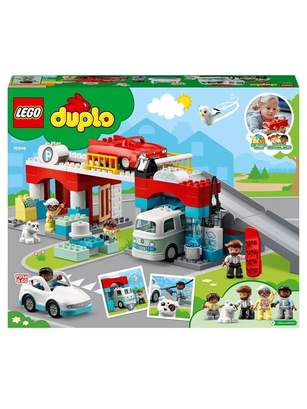 LEGO® DUPLO® 10948 Parkhaus mit Autowaschanlage