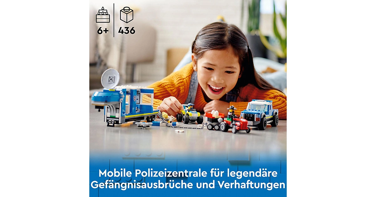 LEGO® 60315 Mobile Polizei-Einsatzzentrale