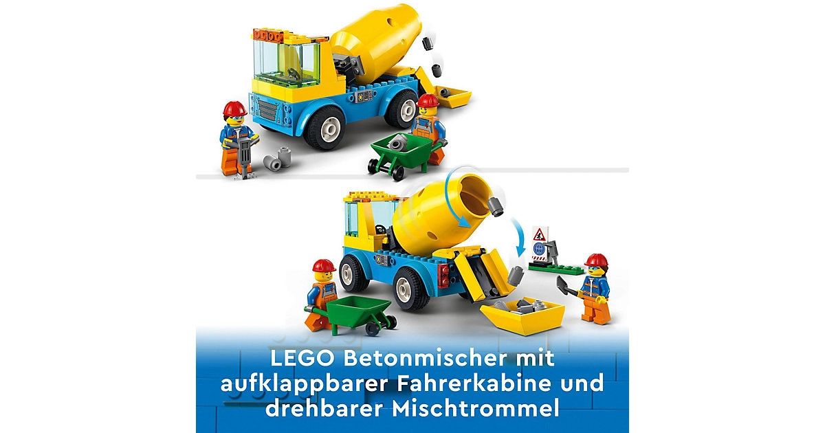 LEGO® 60325 Betonmischer