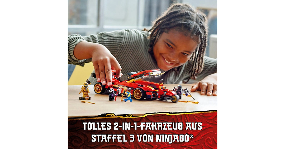 LEGO® NINJAGO® 71737 X-1 Ninja Supercar