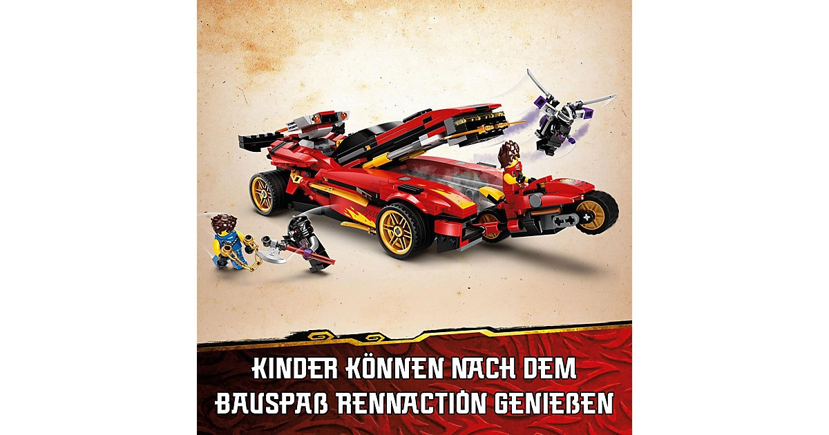 LEGO® NINJAGO® 71737 X-1 Ninja Supercar