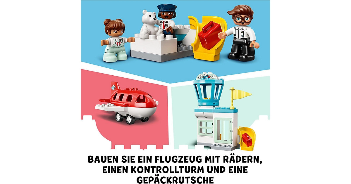 LEGO® DUPLO® Town 10961 Flugzeug und Flughafen