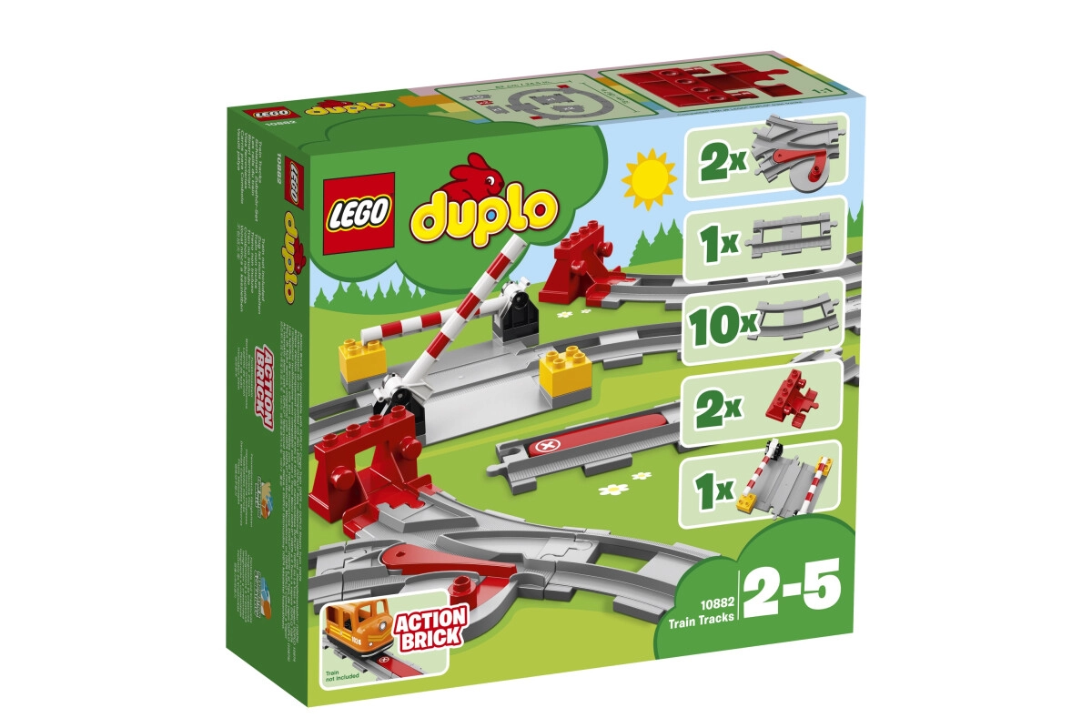 LEGO® DUPLO® 10882 Eisenbahn Schienen