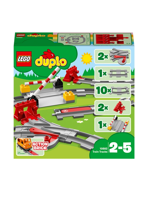 LEGO® DUPLO® 10882 Eisenbahn Schienen