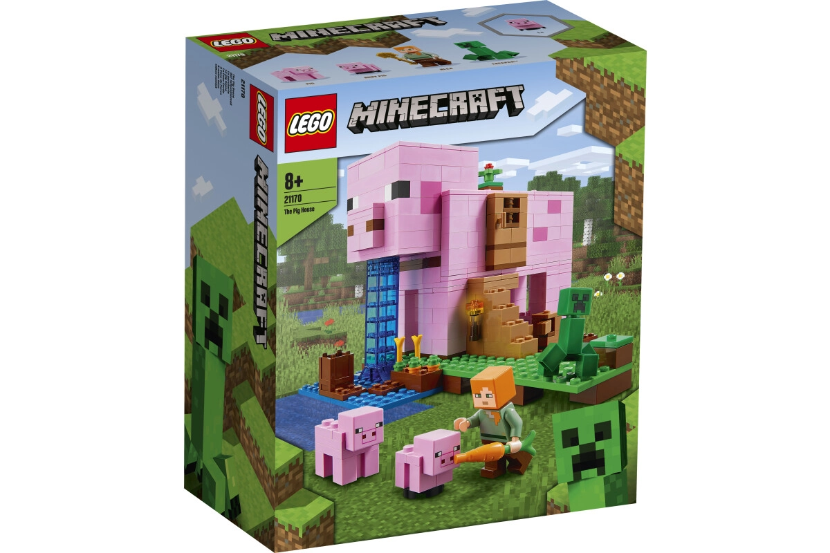 LEGO® Minecraft™ 21170 Das Schweinehaus