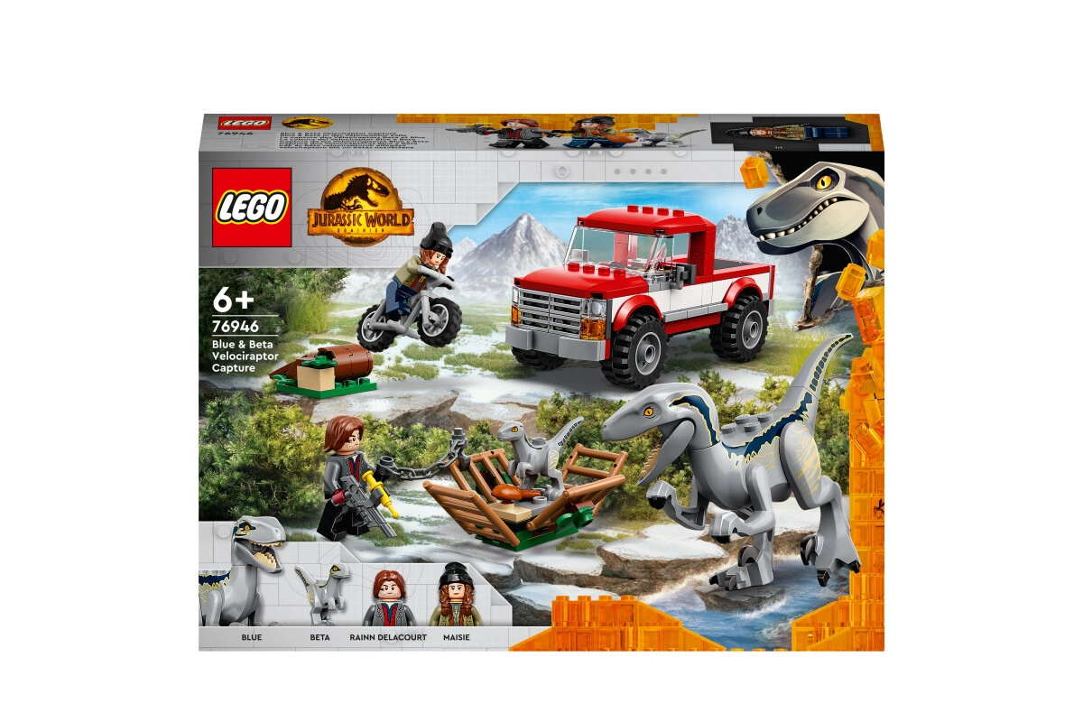 LEGO® Jurassic World™ 76946 Blue & Beta in der Velociraptor-Falle