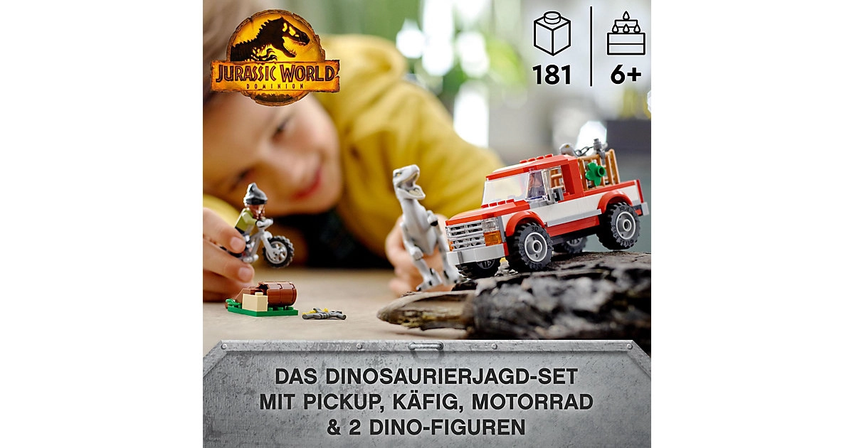 LEGO® Jurassic World™ 76946 Blue & Beta in der Velociraptor-Falle