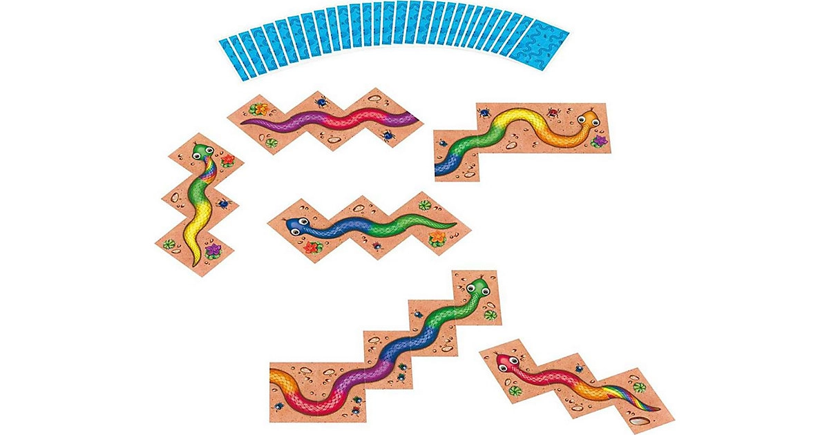 Regenbogenschlange Kartenspiel ab 4 Jahren von Amigo