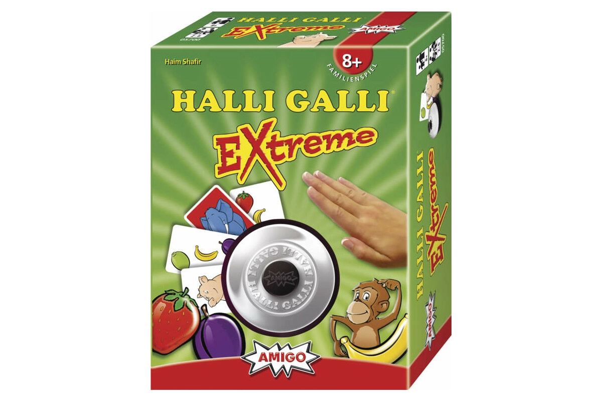 Halli Galli EXtreme Actionspiel für 2-6 Spieler ab 8 Jahren