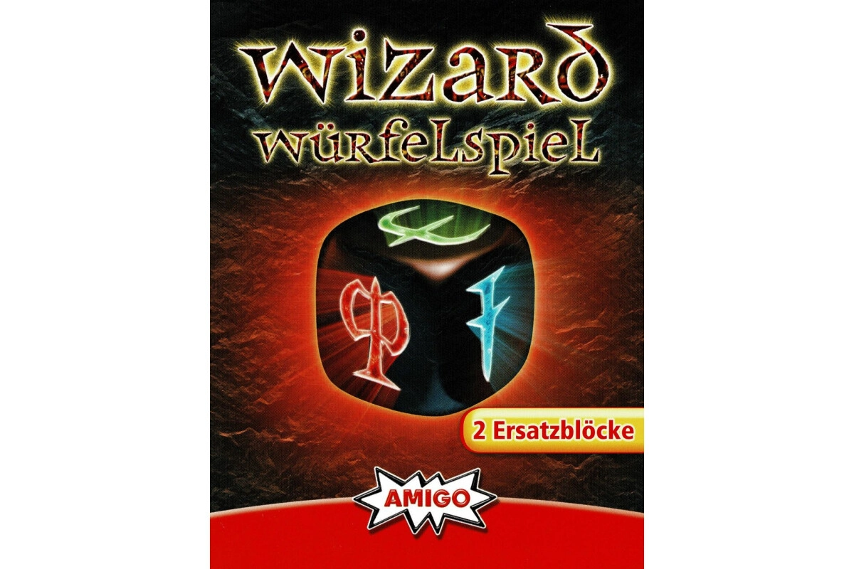 Wizard Würfelspiel Ersatzblöcke (2 St)