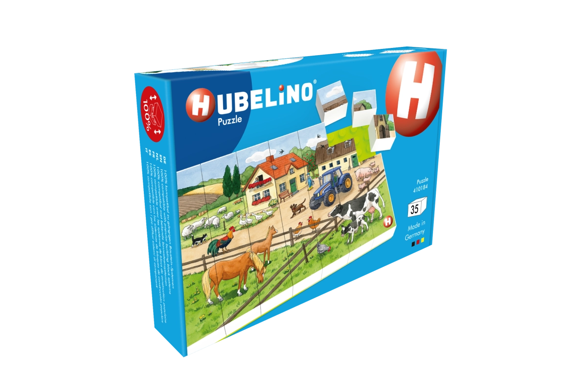 Hubelino Puzzle Leben auf dem Bauernhof