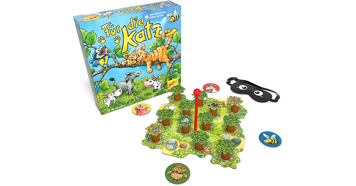 Zoch Für die Katz Brettspiel Kinderspiel für 2 bis 5 Spieler ab 4 Jahren