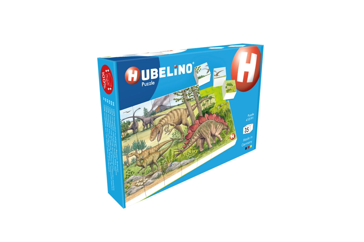 Hubelino® Puzzle 410191 Welt der Dinosaurier (35-teilig)