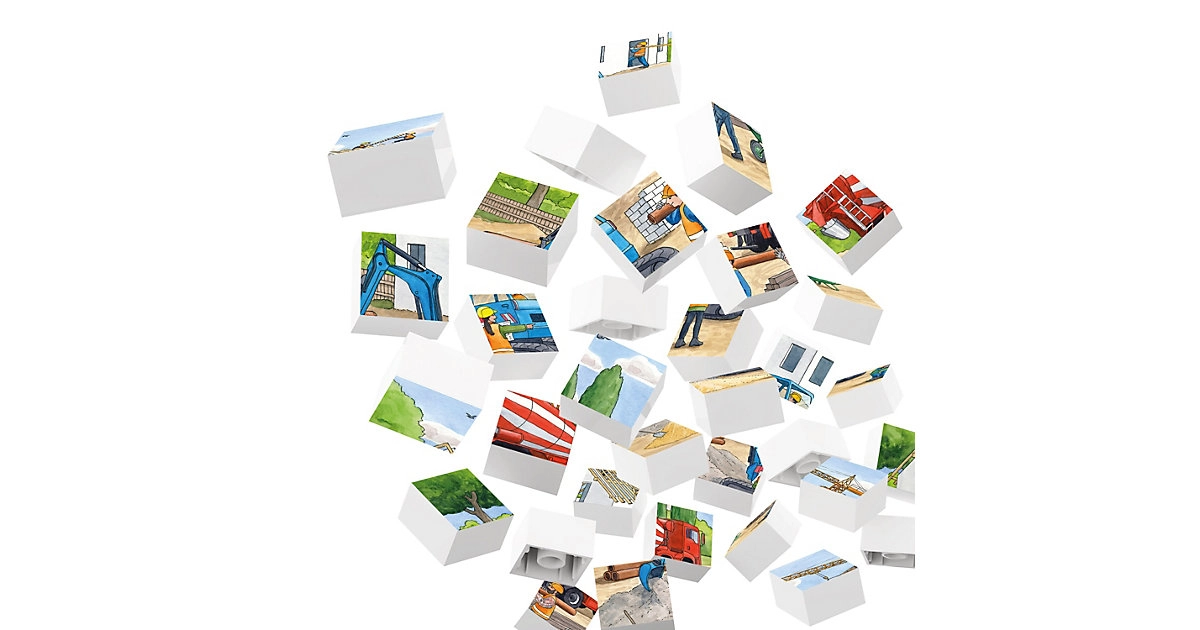 Hubelino® Puzzle 410207 Auf der Baustelle (35-teilig)