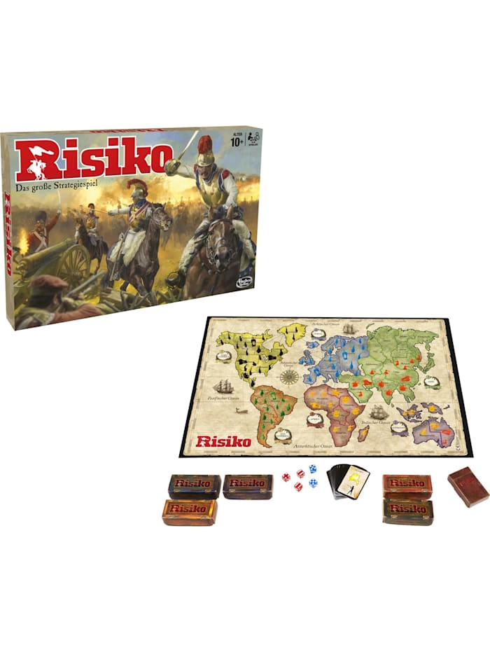 Hasbro Risiko Wer erobert die Welt? Brettspiel ab 10 Jahren