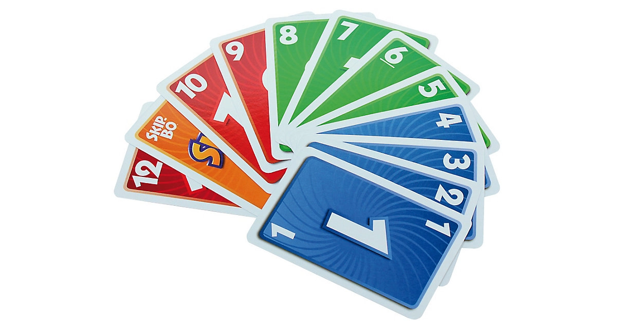 Mattel Skip-Bo Kartenspiel ab 7 Jahre