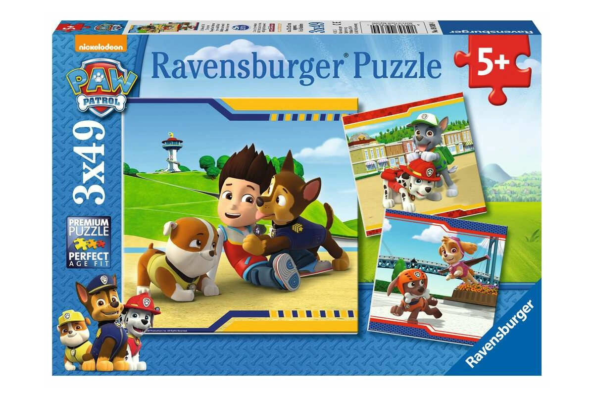 Ravensburger Puzzle Paw Patrol Helden mit Fell ab 5 Jahren