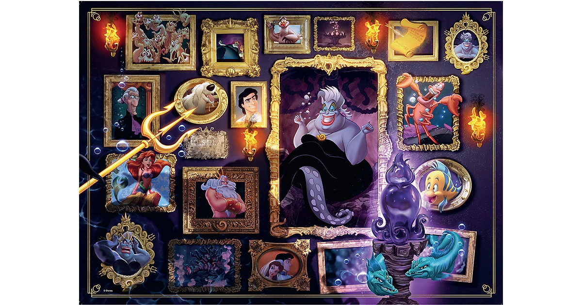 Ravensburger 1000 Teile Puzzle: Villainous: Ursula