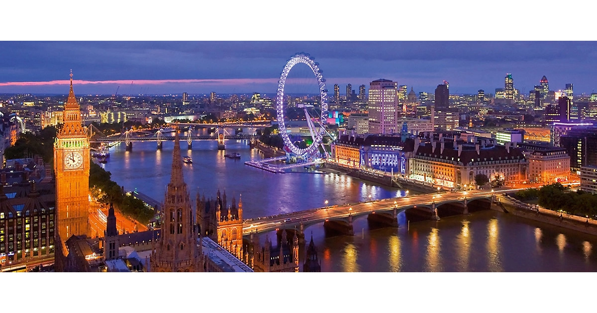 Ravensburger 1000 Teile Puzzle: London bei Nacht