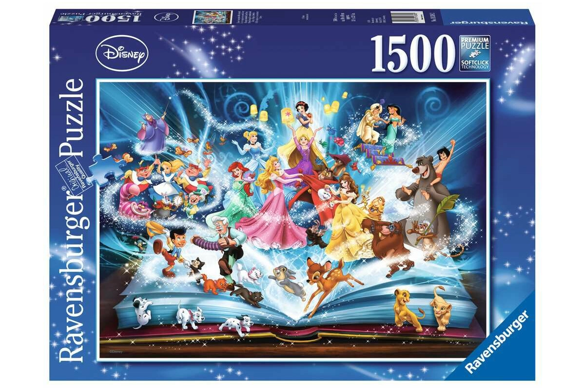 Ravensburger 1500 Teile Puzzle: Disney´s magisches Märchenbuch