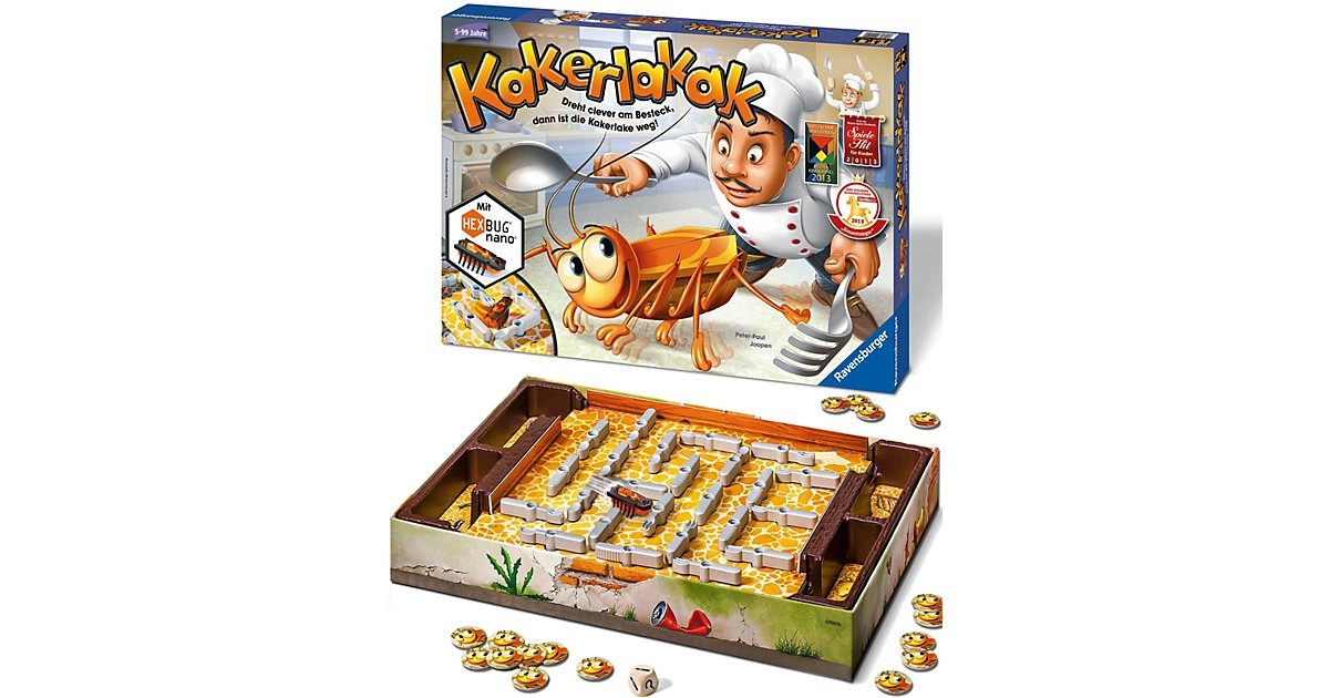 Ravensburger 22212 Kakerlakak Familienspiel