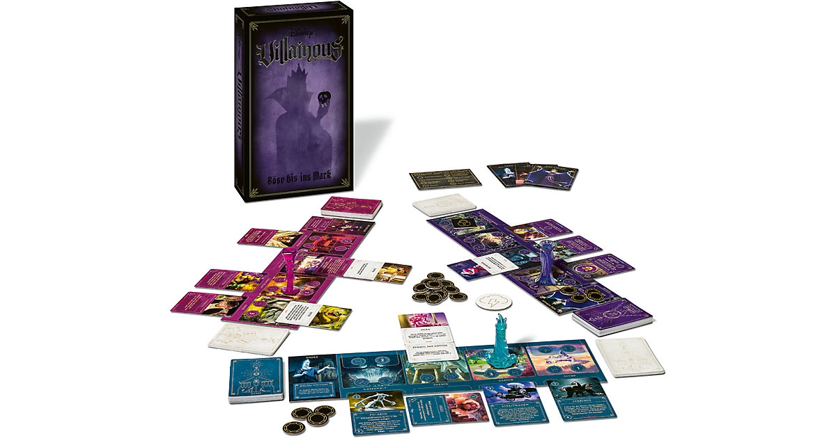 Ravensburger 26400 Disney Villainous Böse bis ins Mark! für 2-3 Spieler ab 10 Jahren