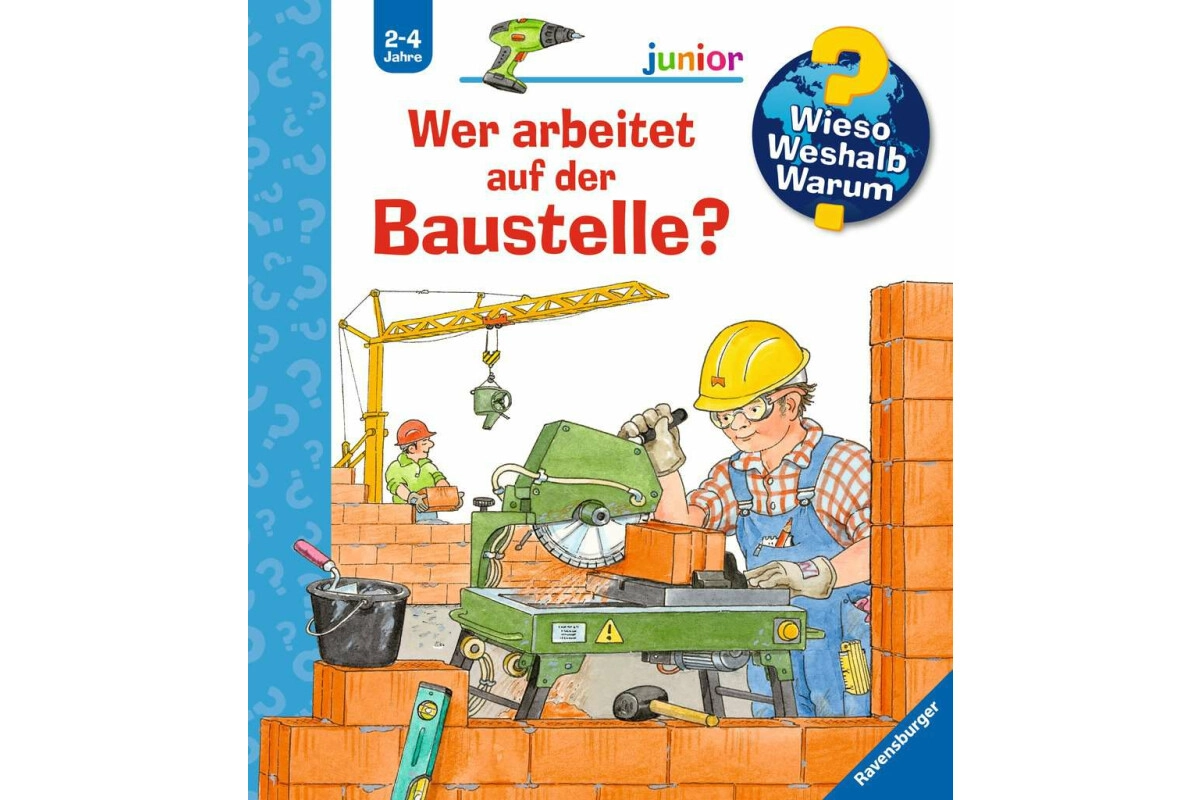 Ravensburger WWW Junior: Wer arbeitet auf der Baustelle?