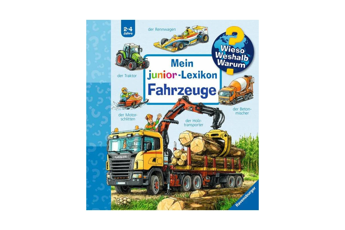 Ravensburger WWW Junior: Mein junior-Lexikon: Fahrzeuge