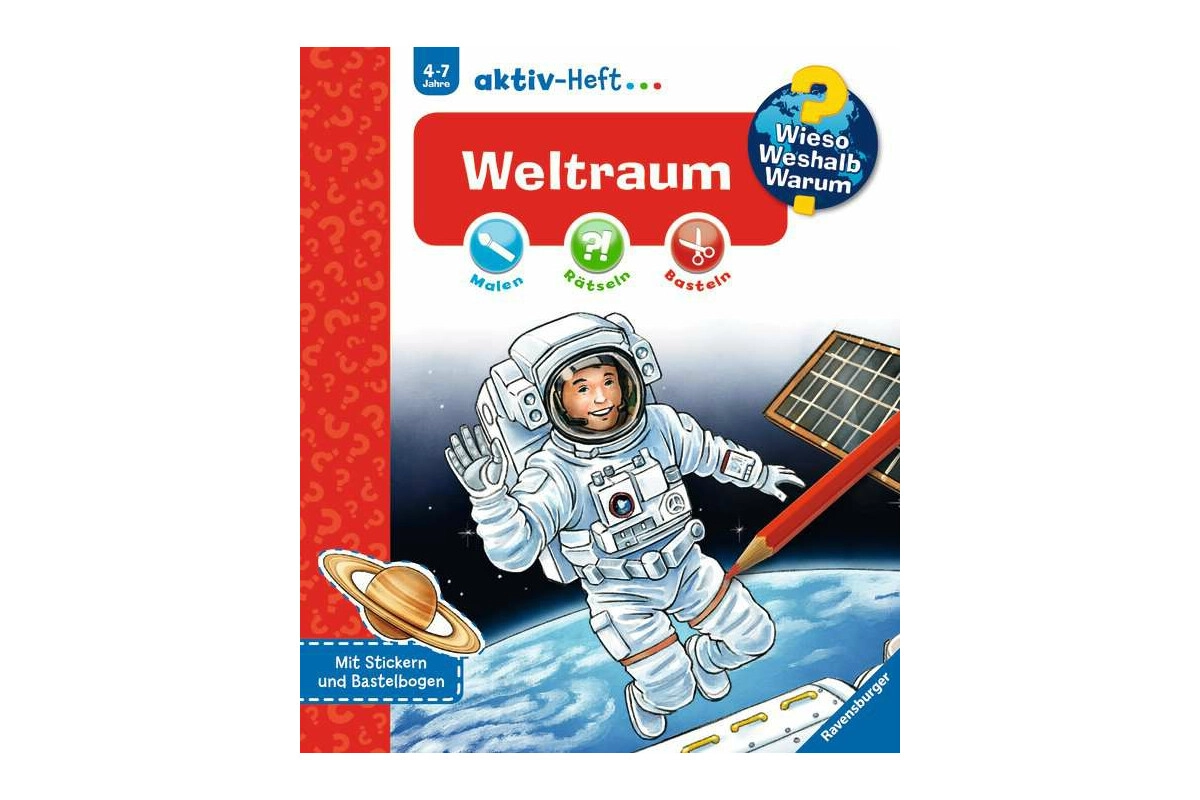 Ravensburger 32669 WWW aktiv-Heft Weltraum