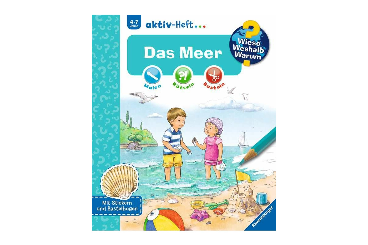 Ravensburger 32687 WWW aktiv-Heft Das Meer