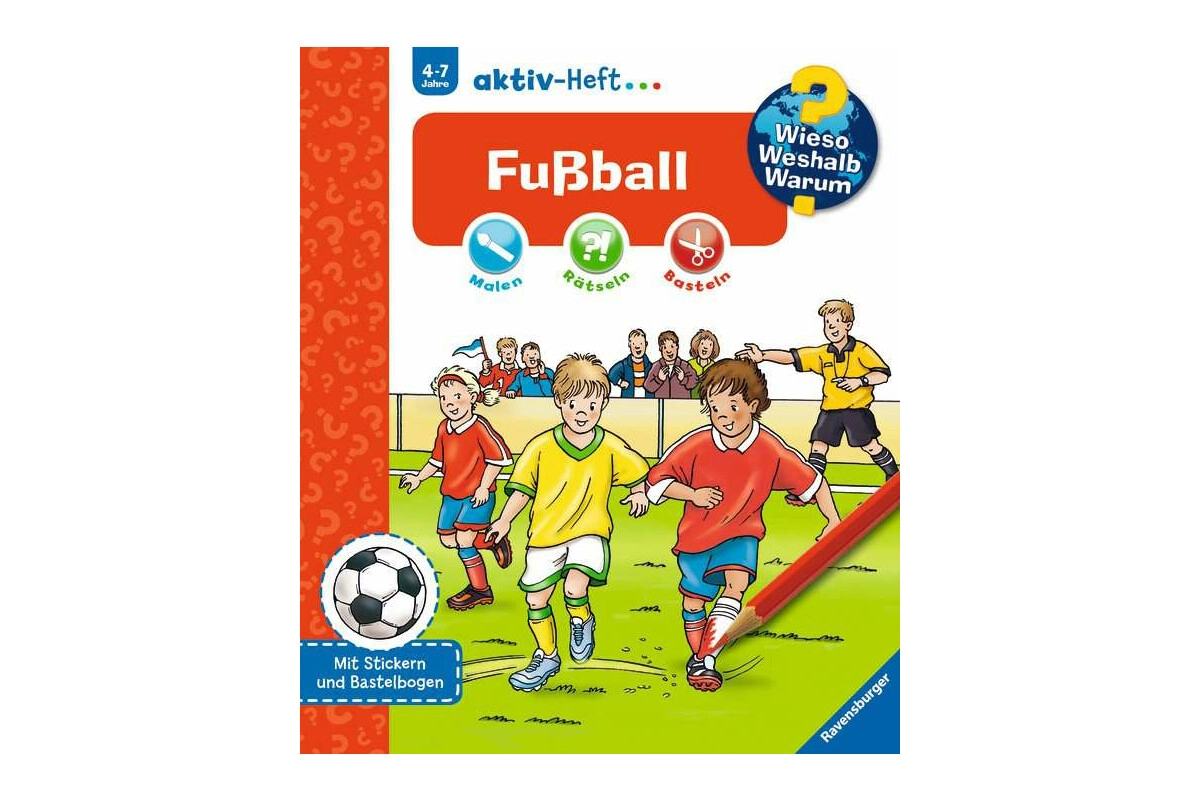 Ravensburger 32697 WWW aktiv-Heft Fußball