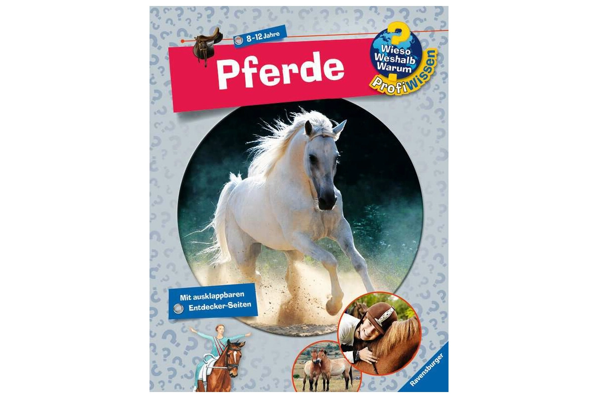 Ravensburger 32719 WWW ProfiWissen 4: Pferde