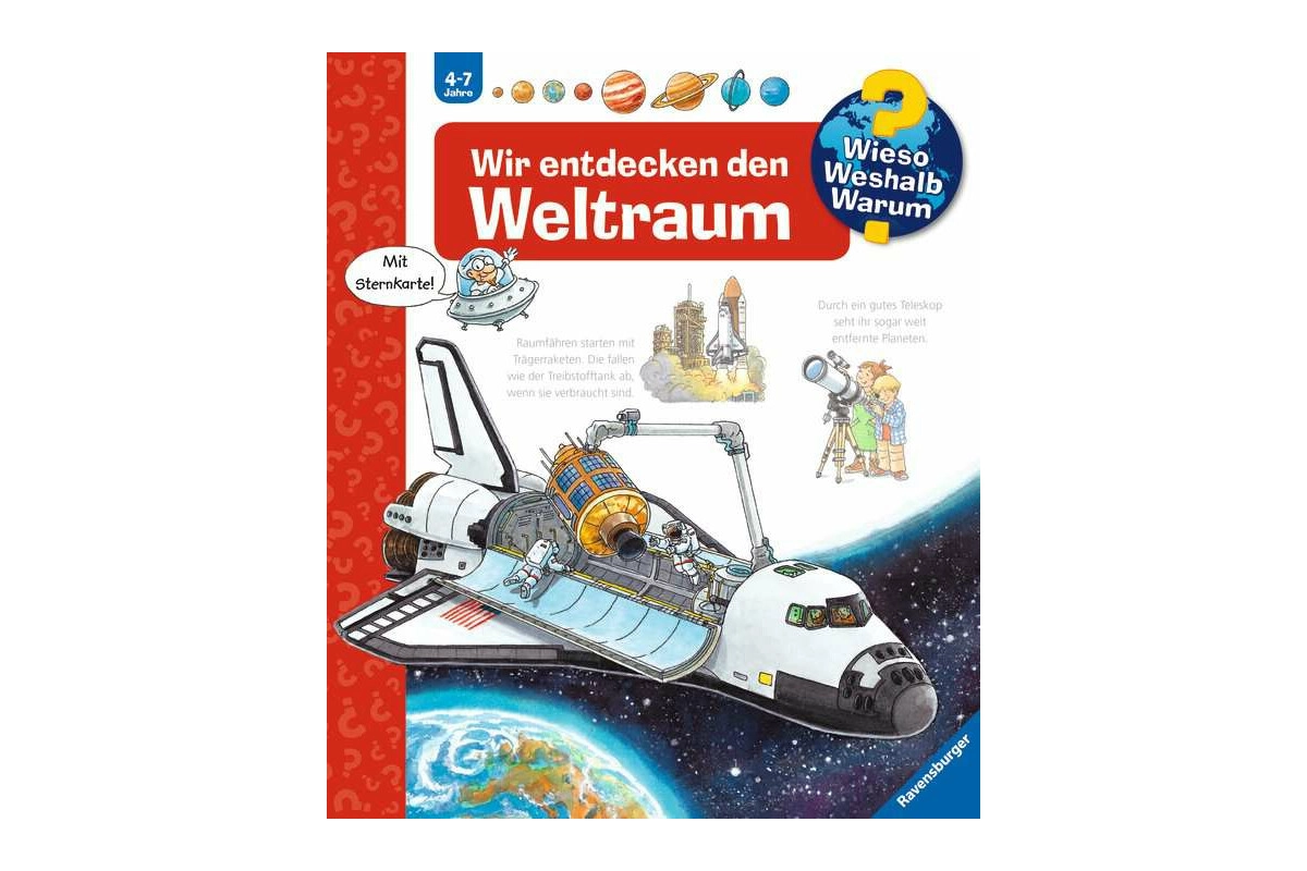 Ravensburger Wieso Weshalb Warum 32732 Wir entdecken den Weltraum