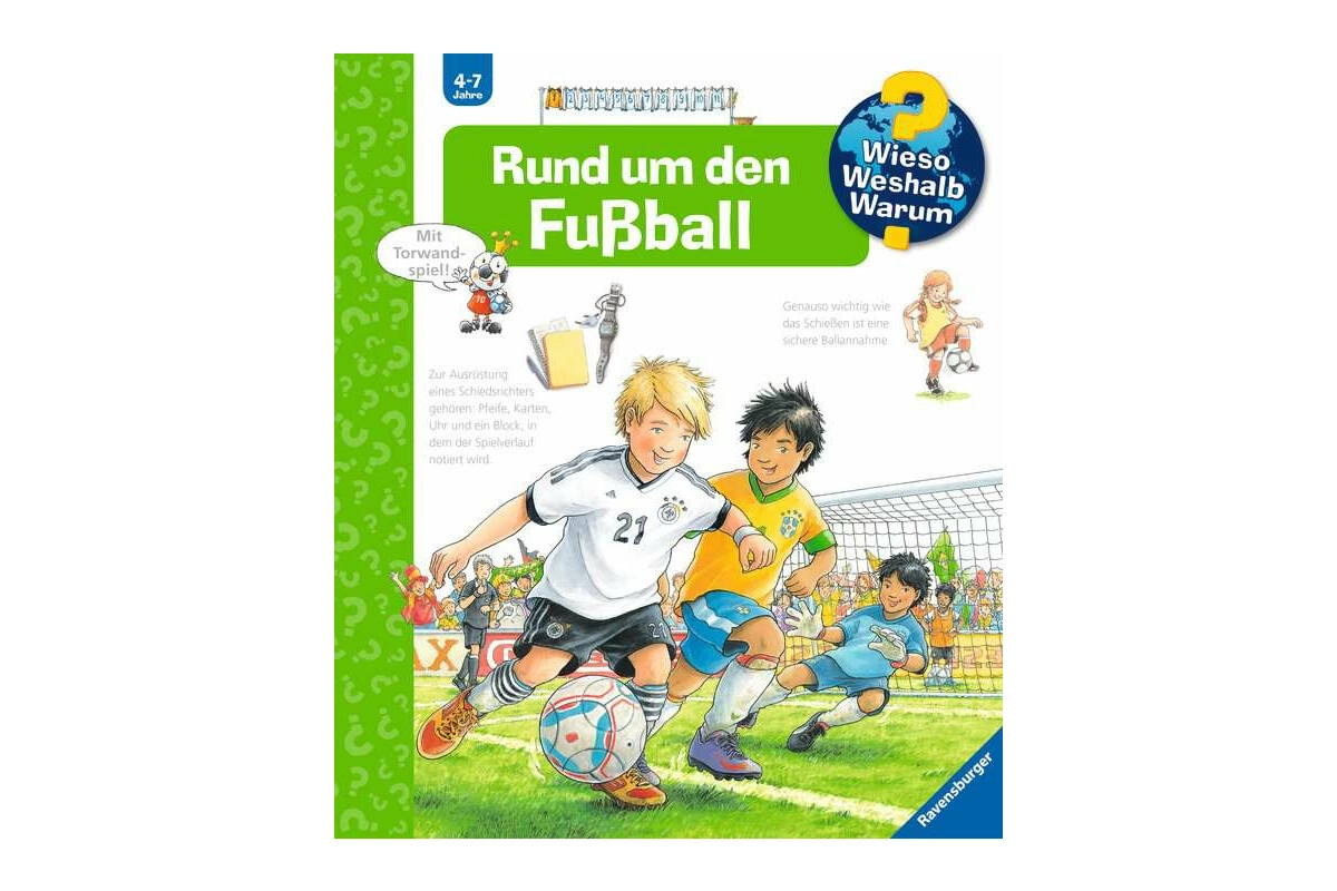 Ravensburger 32888 Wieso Weshalb Warum Rund um den Fußball