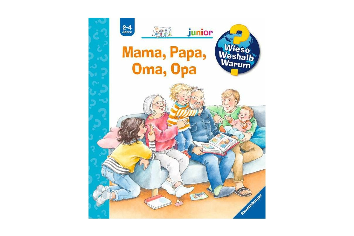 Ravensburger WWW Junior: Mama, Papa, Oma, Opa