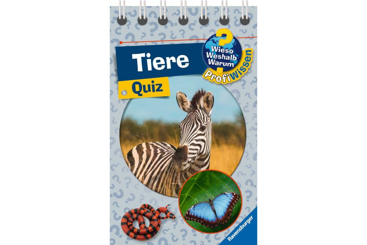 Ravensburger 32976 WWW ProfiWissen Quiz Tiere