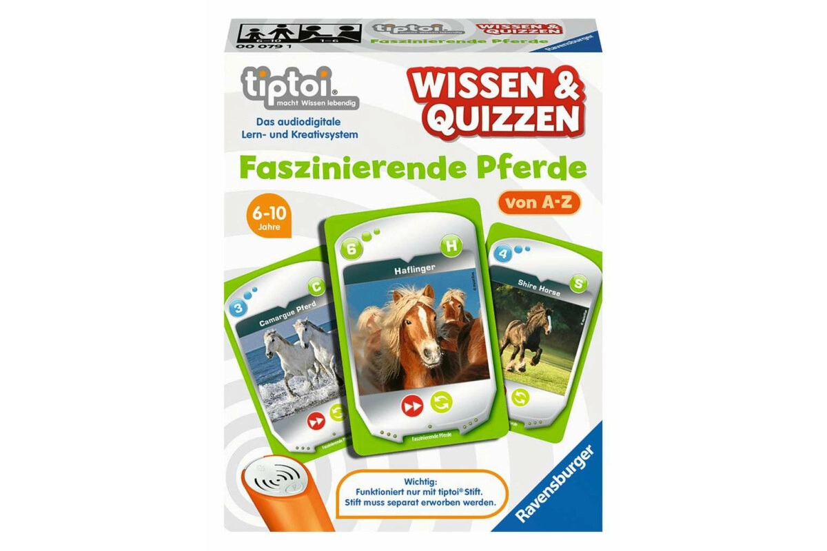 Wissen & Quizzen: Faszinierende Pferde