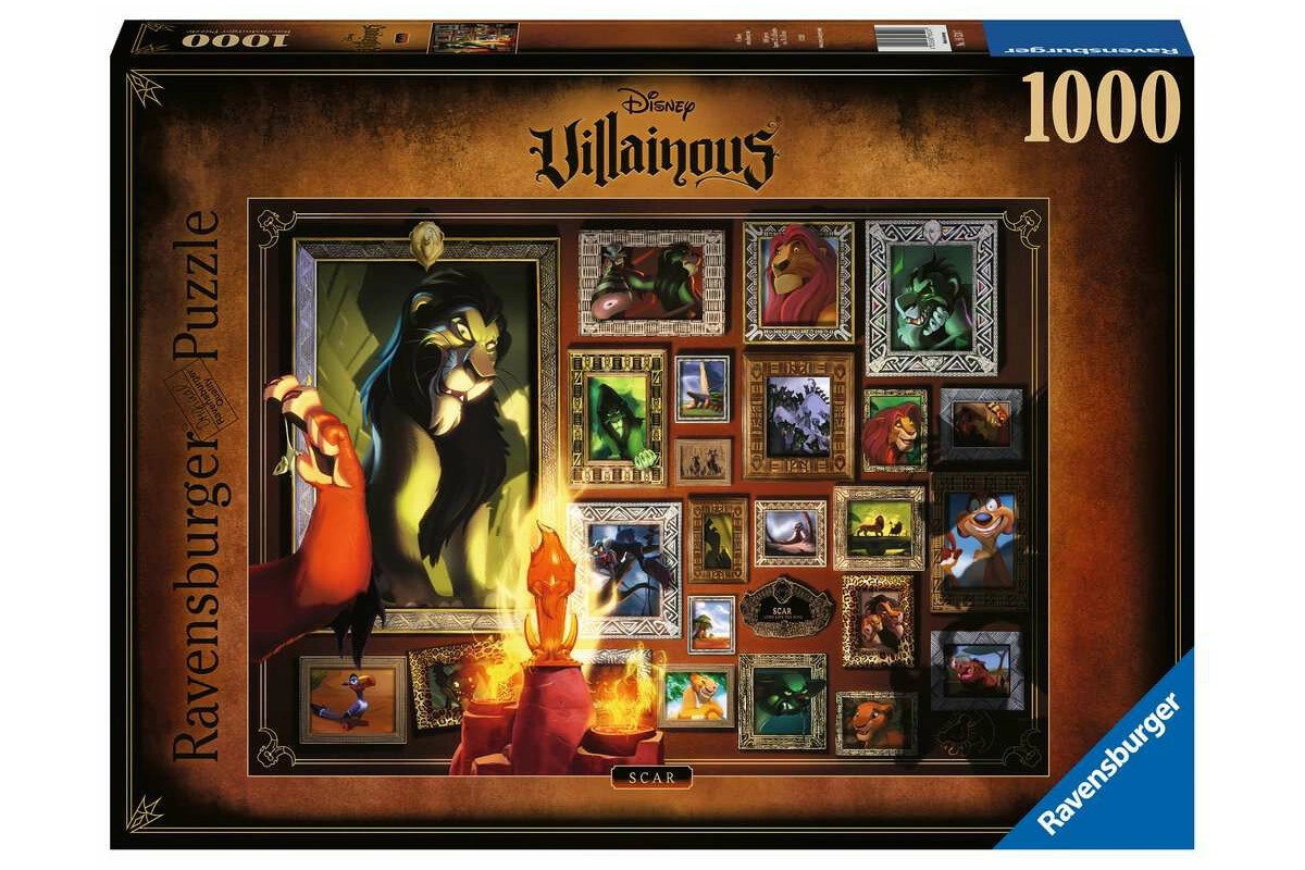 Ravensburger 1000 Teile Puzzle: Villainous: Scar