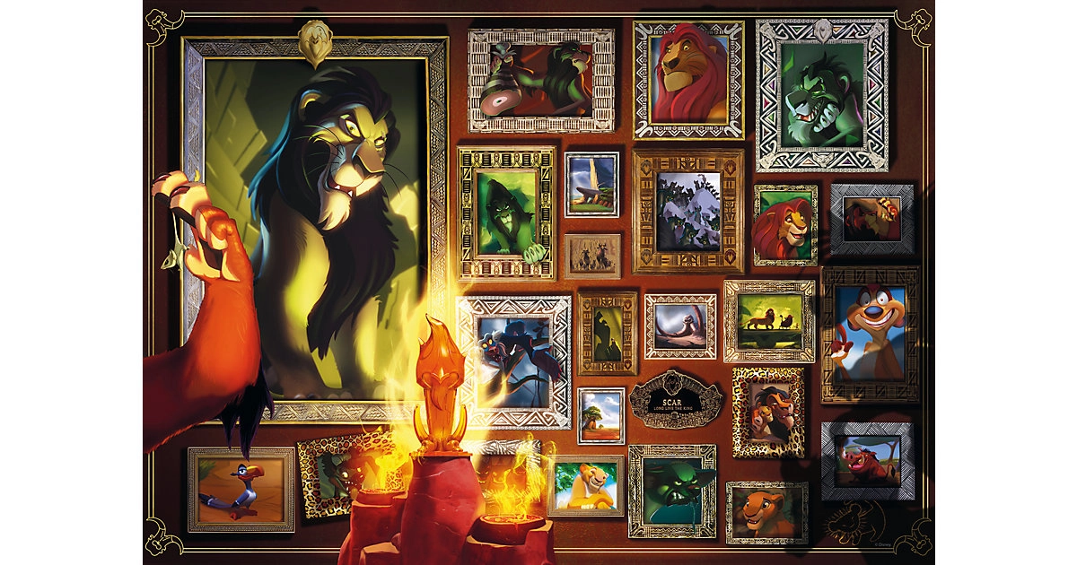 Ravensburger 1000 Teile Puzzle: Villainous: Scar