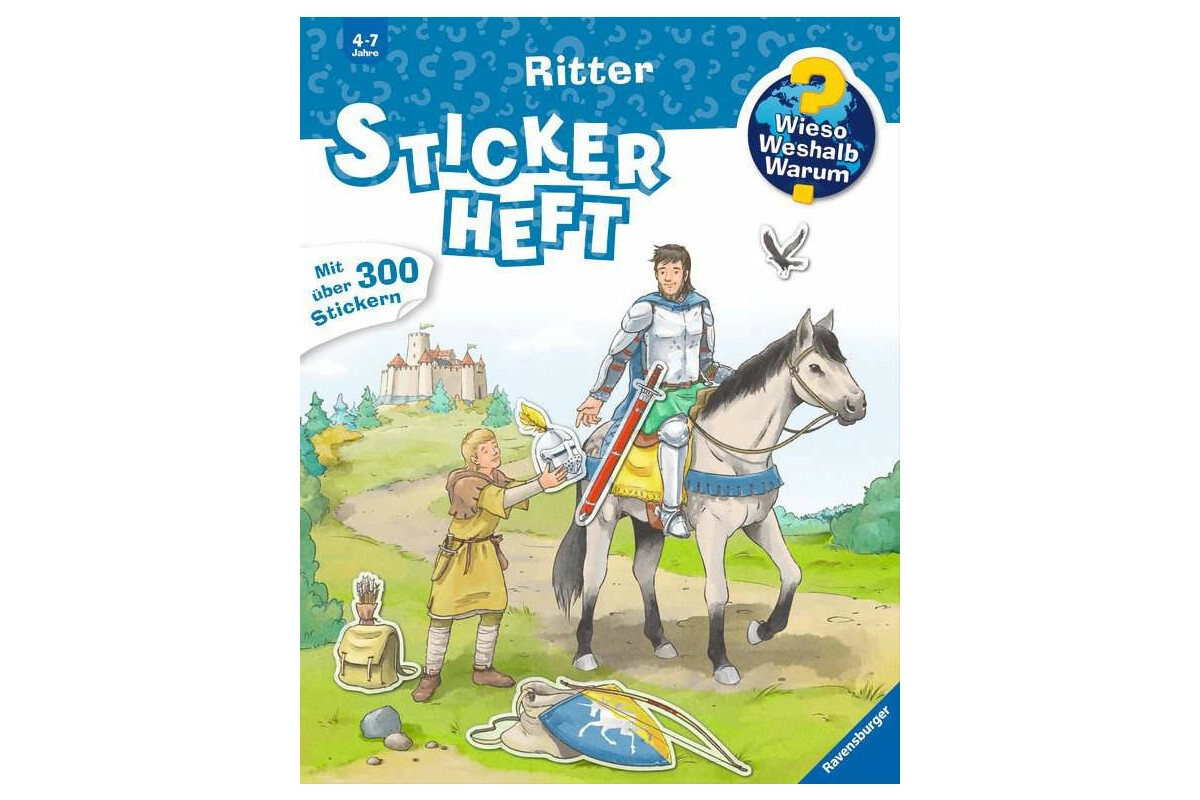 Ravensburger WWW Stickerheft: Ritter