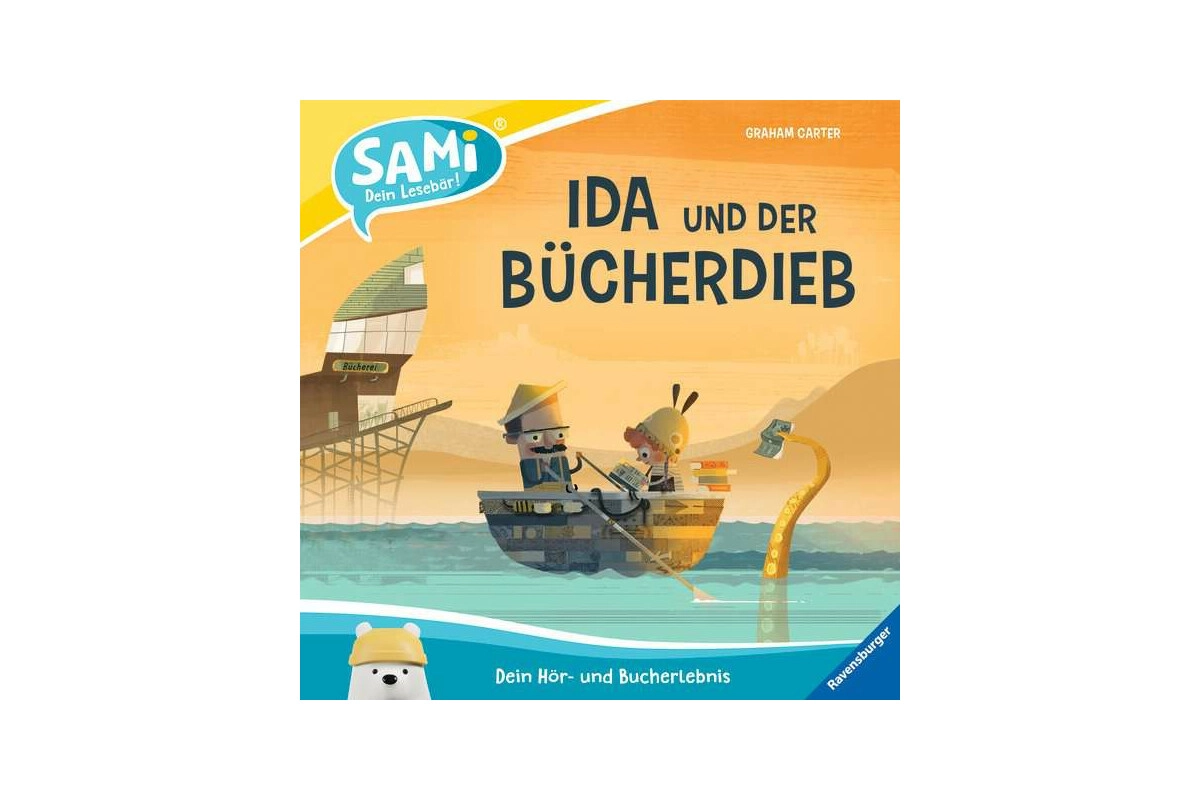 SAMi Buch Carter, Ida und der Bücherdieb