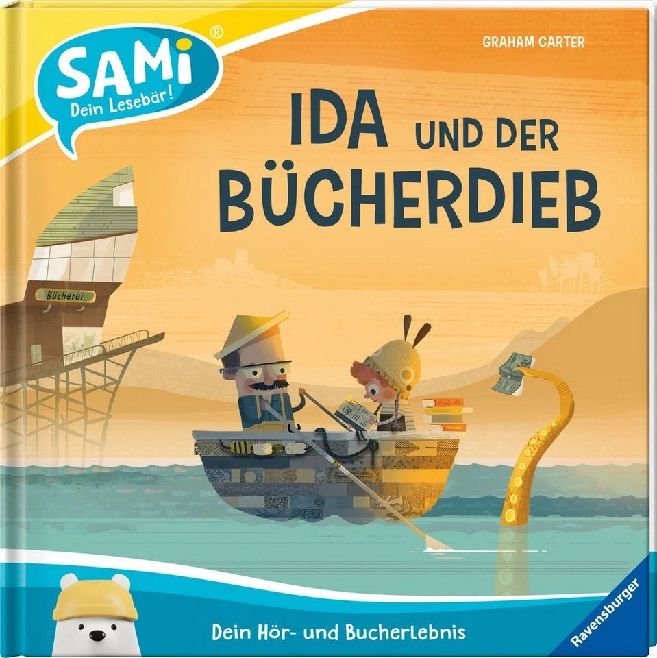 SAMi Buch Carter, Ida und der Bücherdieb