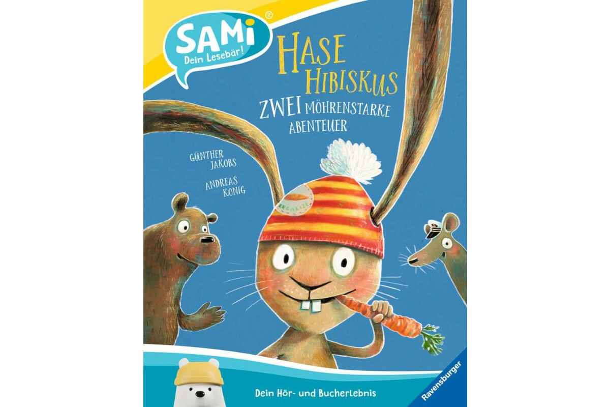 SAMi Buch Hase Hibiskus-zwei möhrenstarke Abenteuer