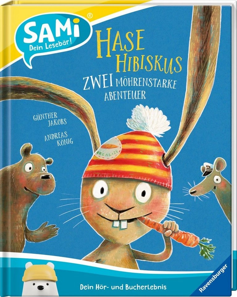 SAMi Buch Hase Hibiskus-zwei möhrenstarke Abenteuer