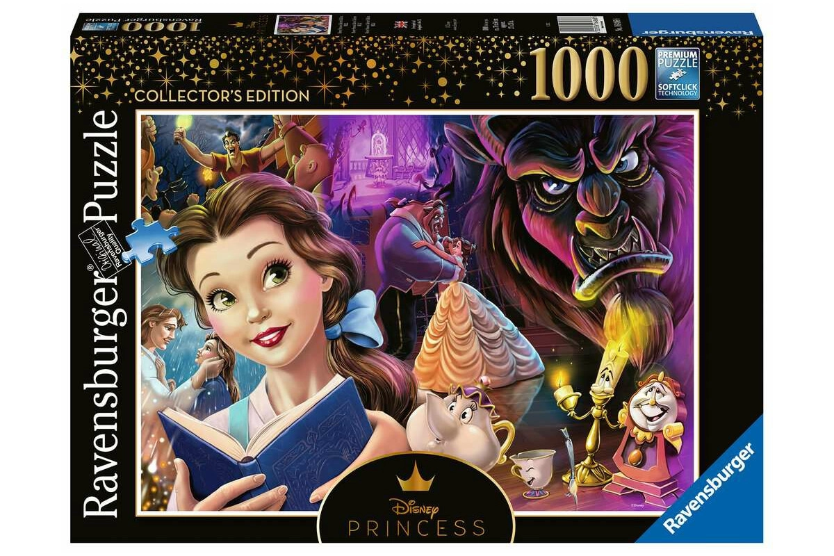 Ravensburger 1000 Teile Puzzle Belle, die Disney Prinzessin