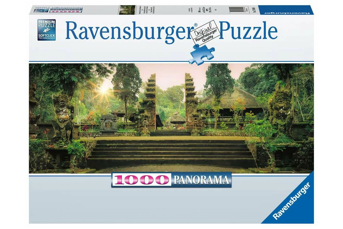 Ravensburger 1000 Teile Puzzle  Jungeltempel Pura Luhur