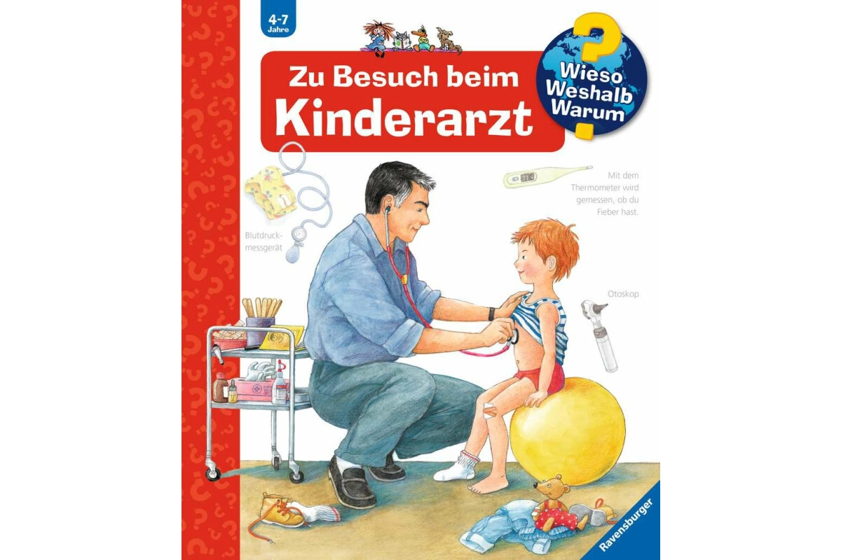 Ravensburger 33278 Wieso? Weshalb? Warum? Zu Besuch beim Kinderarzt