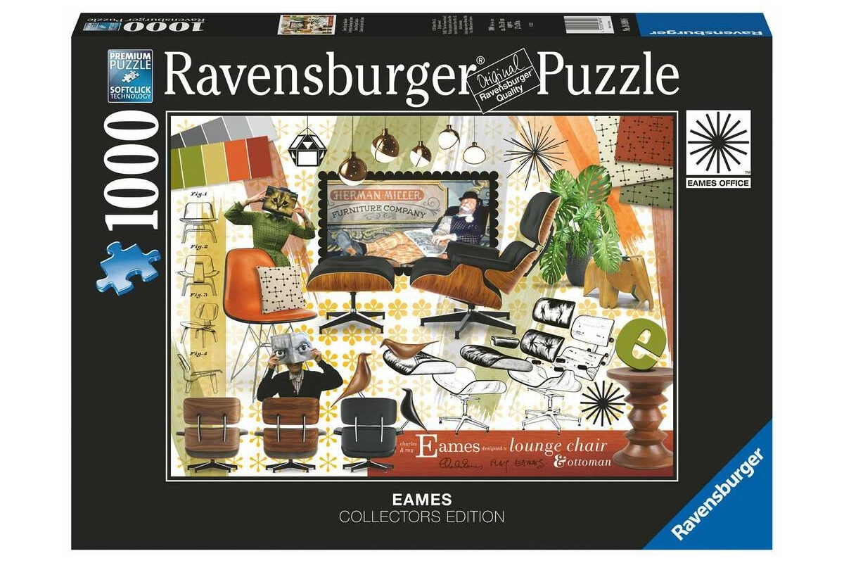 Ravensburger Puzzle 16899 Eames Design Klassiker 1000 Teile Puzzle